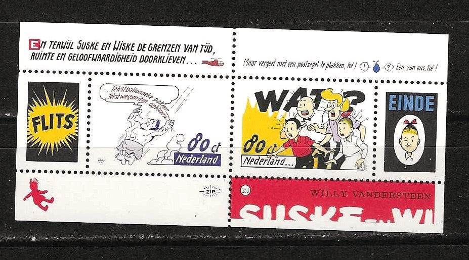 Nederland 1715 blok postfris, Ophalen of Verzenden, Na 1940, Postfris