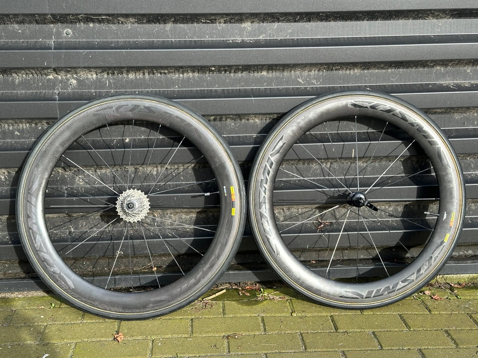 Mavic Cosmic Cxr 60 T carbon wielset, Ophalen of Verzenden, Zo goed als nieuw, Carbon