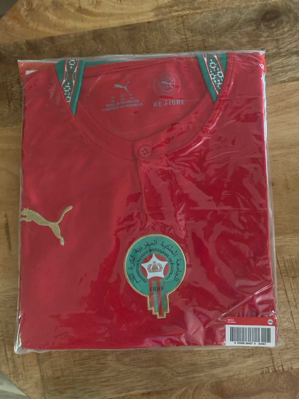 Puma Marokko Thuisshirt 2022/2023 - Maat XXL, Kleding | Heren, Nieuw, Overige maten, Ophalen of Verzenden, Voetbal
