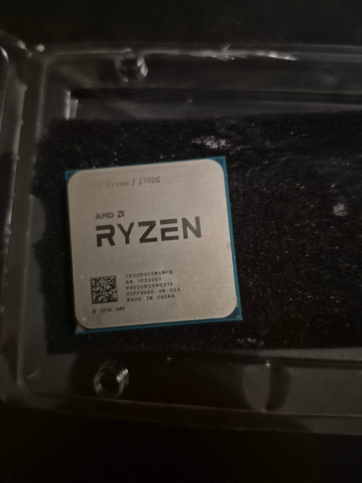 AMD Ryzen 3 2200G Processor - Zo goed als nieuw, Computers en Software, Processors, 4-core, 3 tot 4 Ghz, AMD Ryzen 3 2200G, Ophalen of Verzenden
