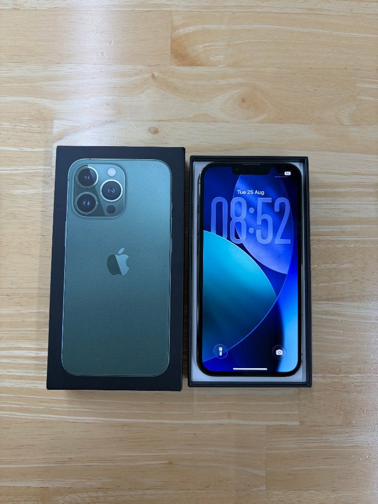 iPhone 13 Pro Green - 256 GB, 78 %, Zo goed als nieuw, IPhone 13 Pro, Zonder simlock