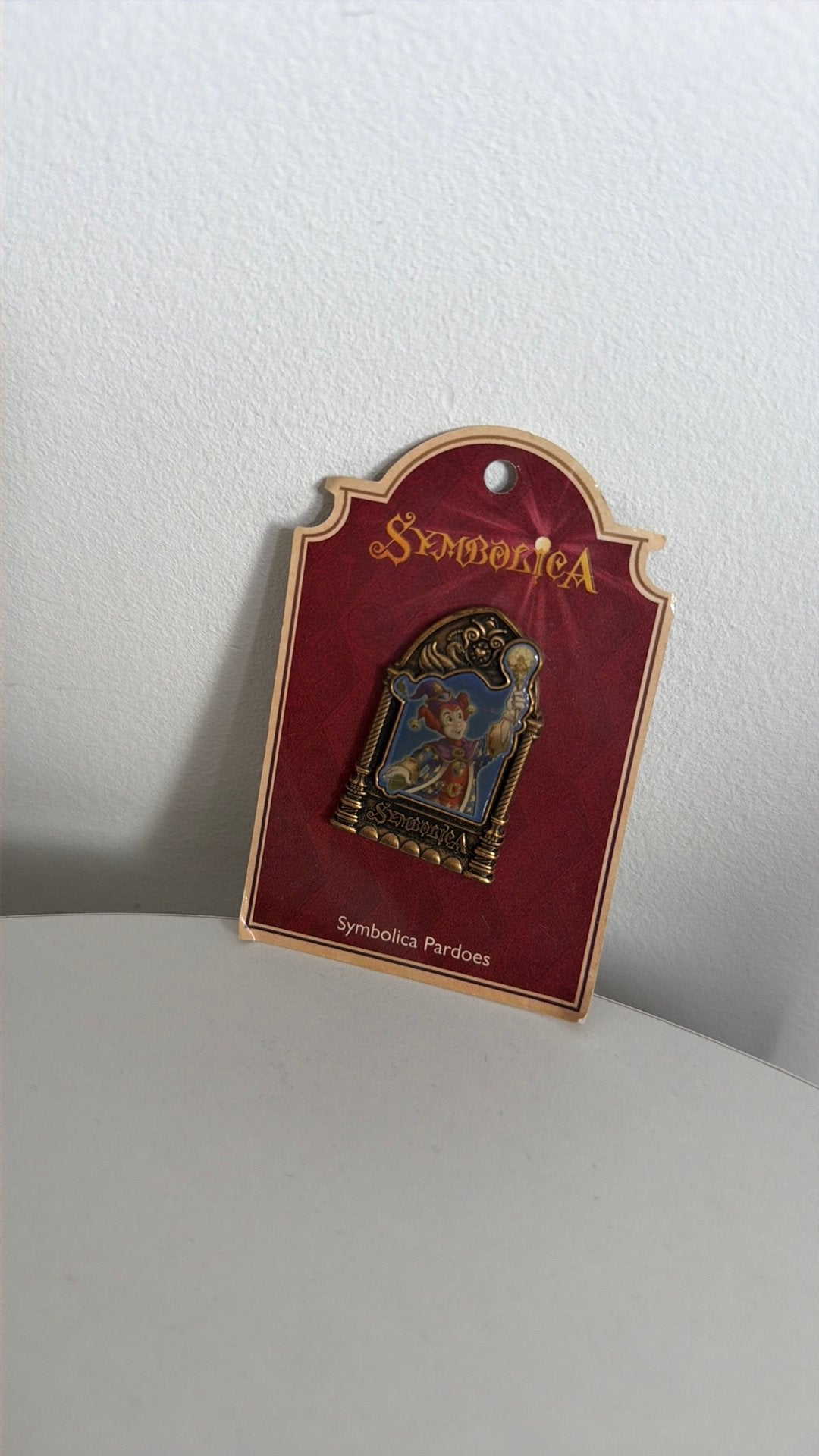 Efteling Symbolica Pardoes pin, Verzamelen, Ophalen of Verzenden, Zo goed als nieuw, Button of Speldje