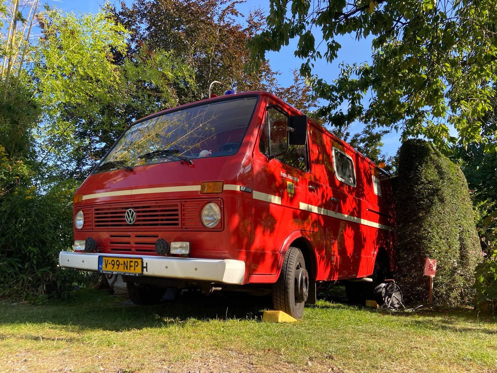 Unieke VW LT35 Camper met Zonnepaneel - Klaar voor Avontuur!, Caravans en Kamperen, Campers, Buscamper of Camperbus, Tot en met 2
