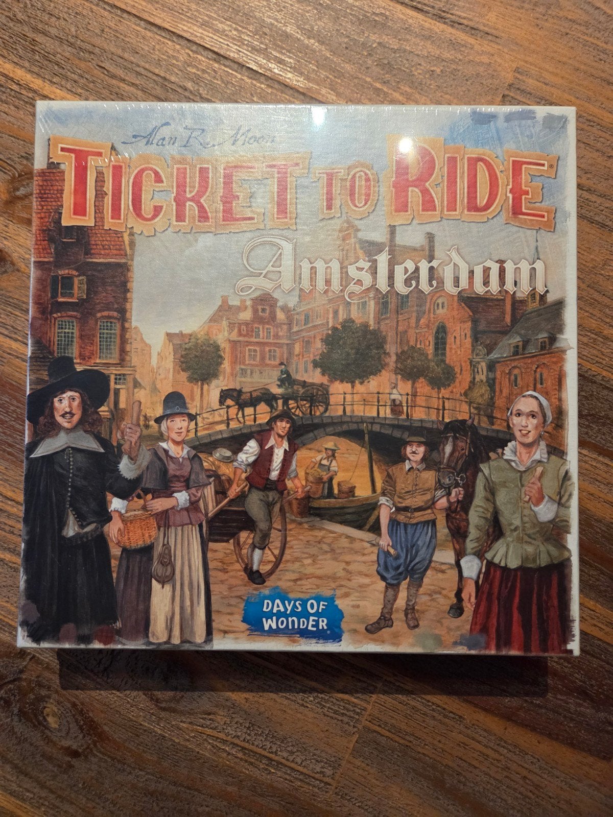 Ticket to Ride Amsterdam - Nieuw in folie, Days of Wonder, Nieuw, Ophalen of Verzenden, Een of twee spelers