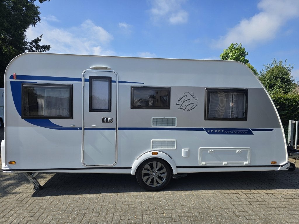 Knaus Sport Silver Selection 460 EU + mover + voortent + ATC, Bedrijf, Treinzit, 4 tot 5 meter, Schokbreker