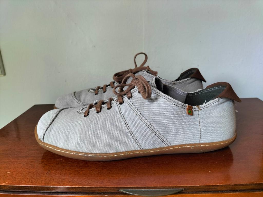 herenschoenen veterschoenen van El Naturalista Vegan maat 44, Ophalen, Overige kleuren, Zo goed als nieuw, Veterschoenen