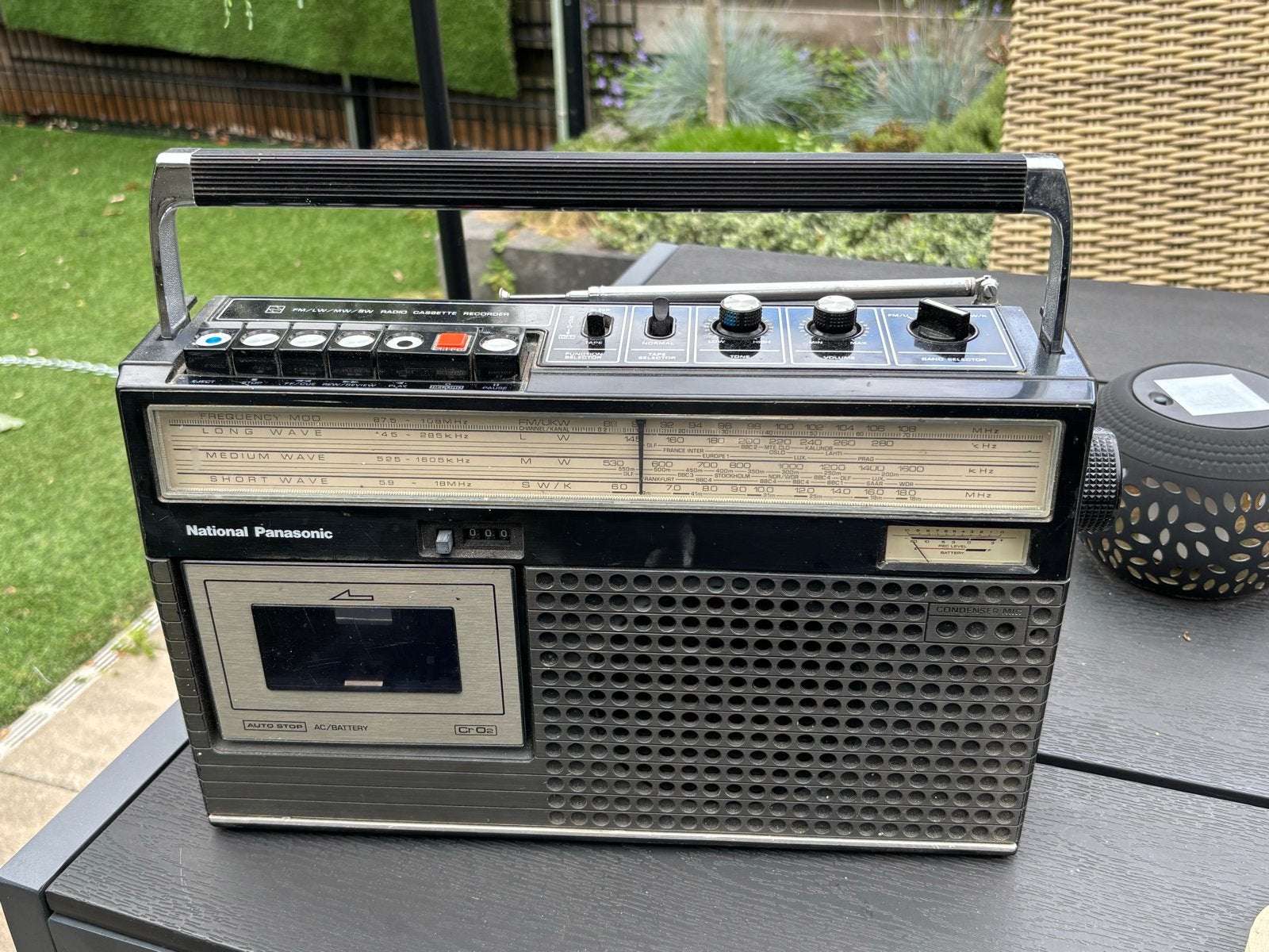 Panasonic RQ-551LJS vintage Radio Cassetterecorder Boombox, Audio, Tv en Foto, Radio's, Ophalen
