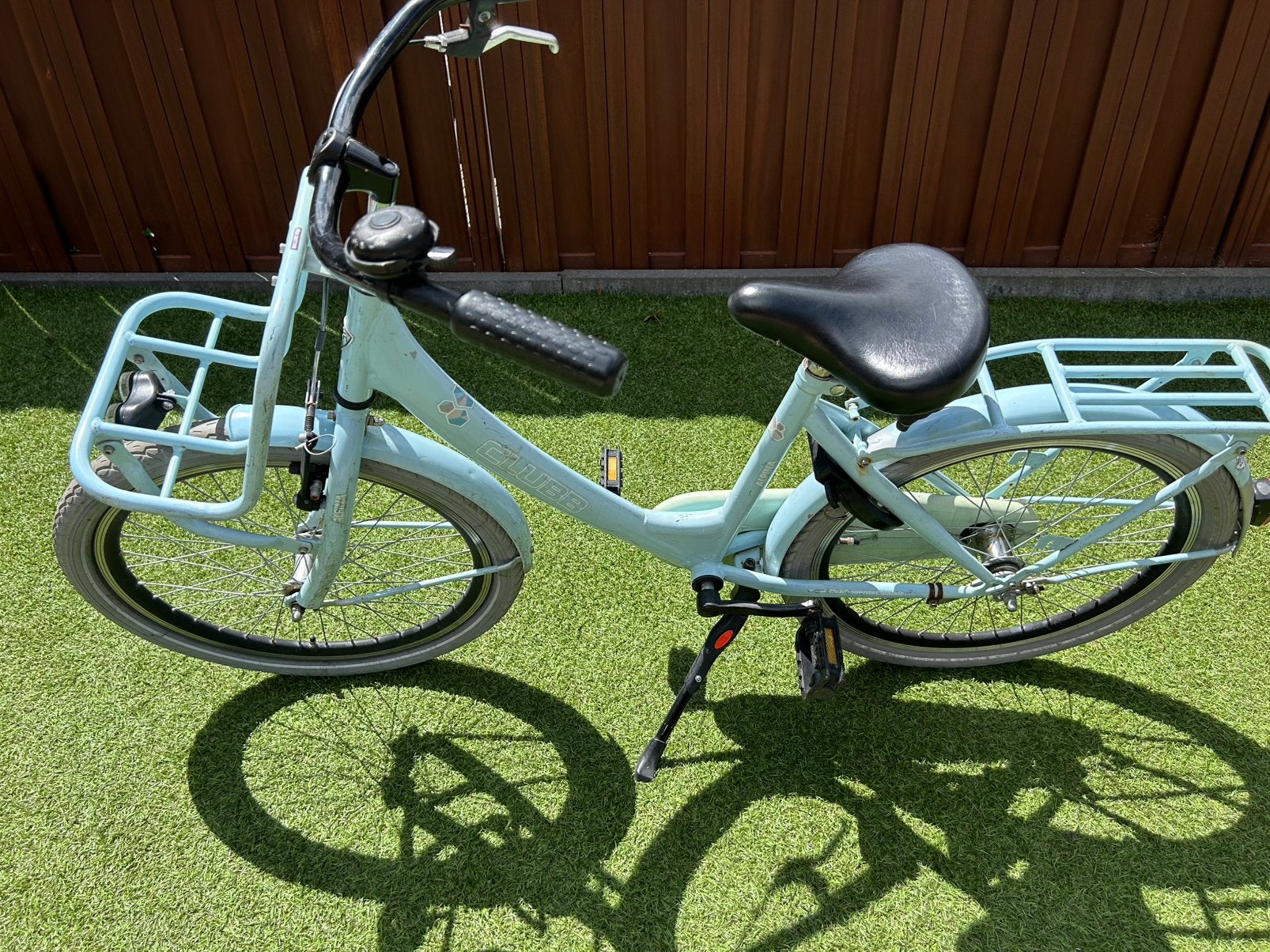 22 inch alpina clubb meisjesfiets, Fietsen en Brommers, Ophalen, Terugtraprem, 22 inch, Gebruikt