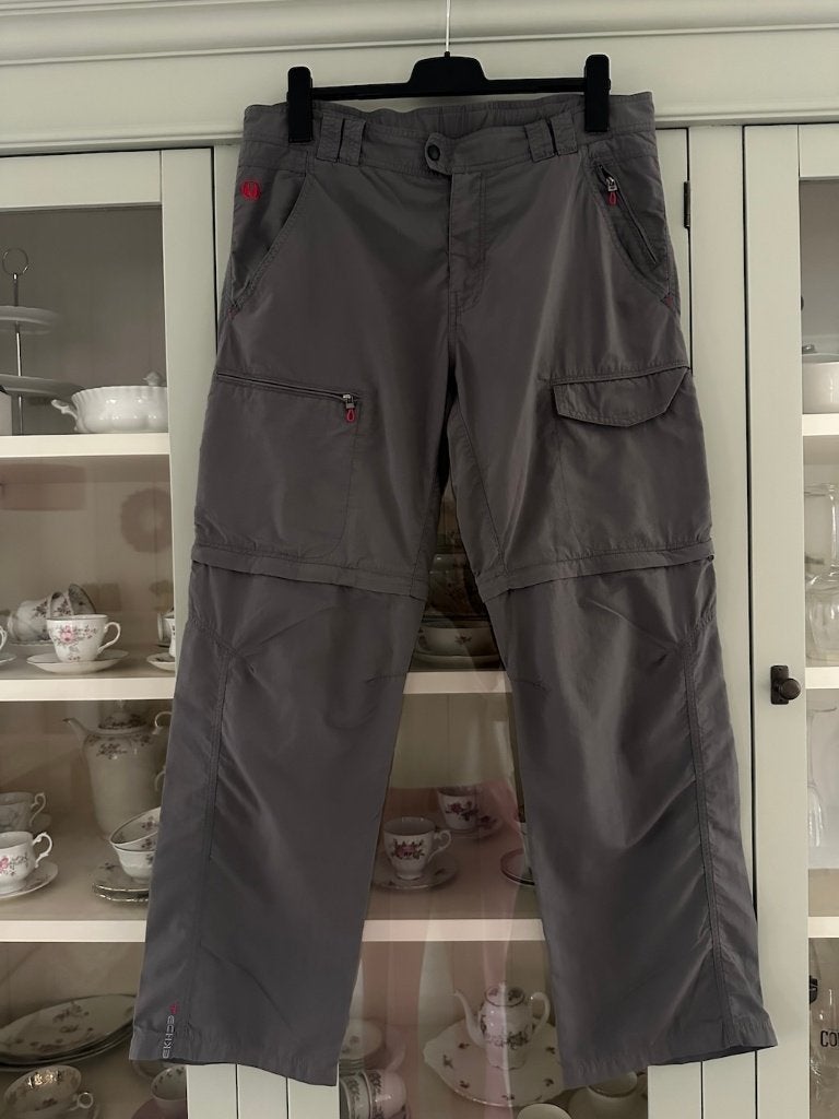 Afritsbroek outdoorbroek grijs  Wildebeast maat XL zgan, Ophalen of Verzenden, Zo goed als nieuw, Kleding