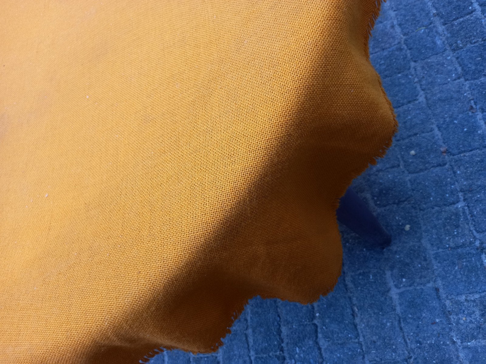Gevraagd: oranje stof of tafellaken afm140 x 160 of meer, Ophalen, Gebruikt, 120 cm of meer, Oranje