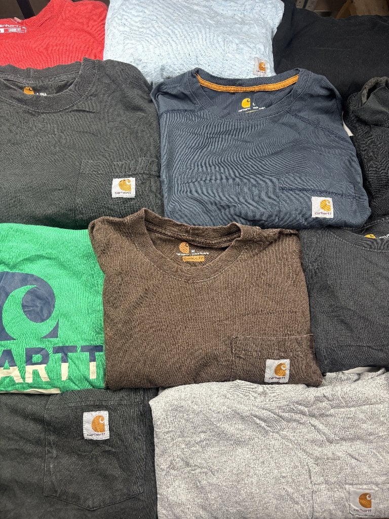Partij Carhartt T-shirts – circa 90–130 stuks, Ophalen of Verzenden, Gedragen, Overige maten