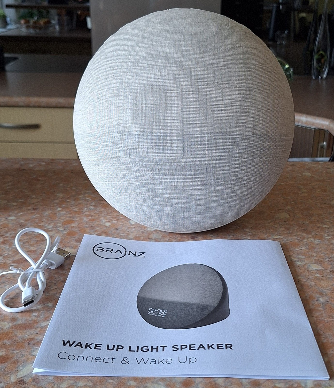 Brainz Wake up Light Speaker, Ophalen of Verzenden, Nieuw, Digitaal