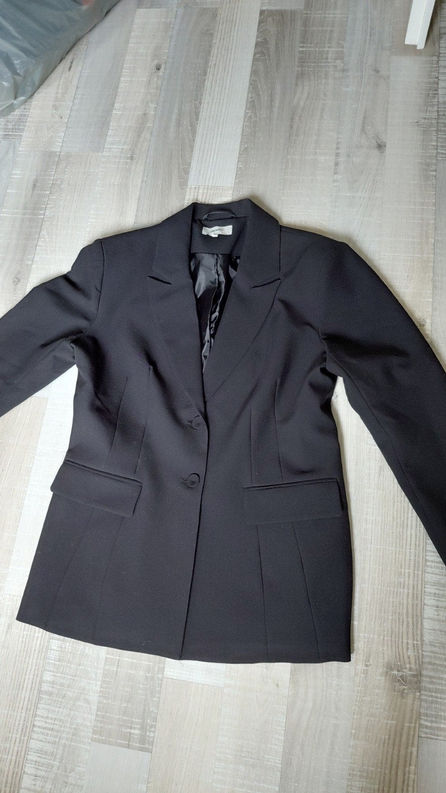 Shoeby x Fred blazer XL, Ophalen of Verzenden, Zo goed als nieuw, Maat 46/48 (XL) of groter, Zwart