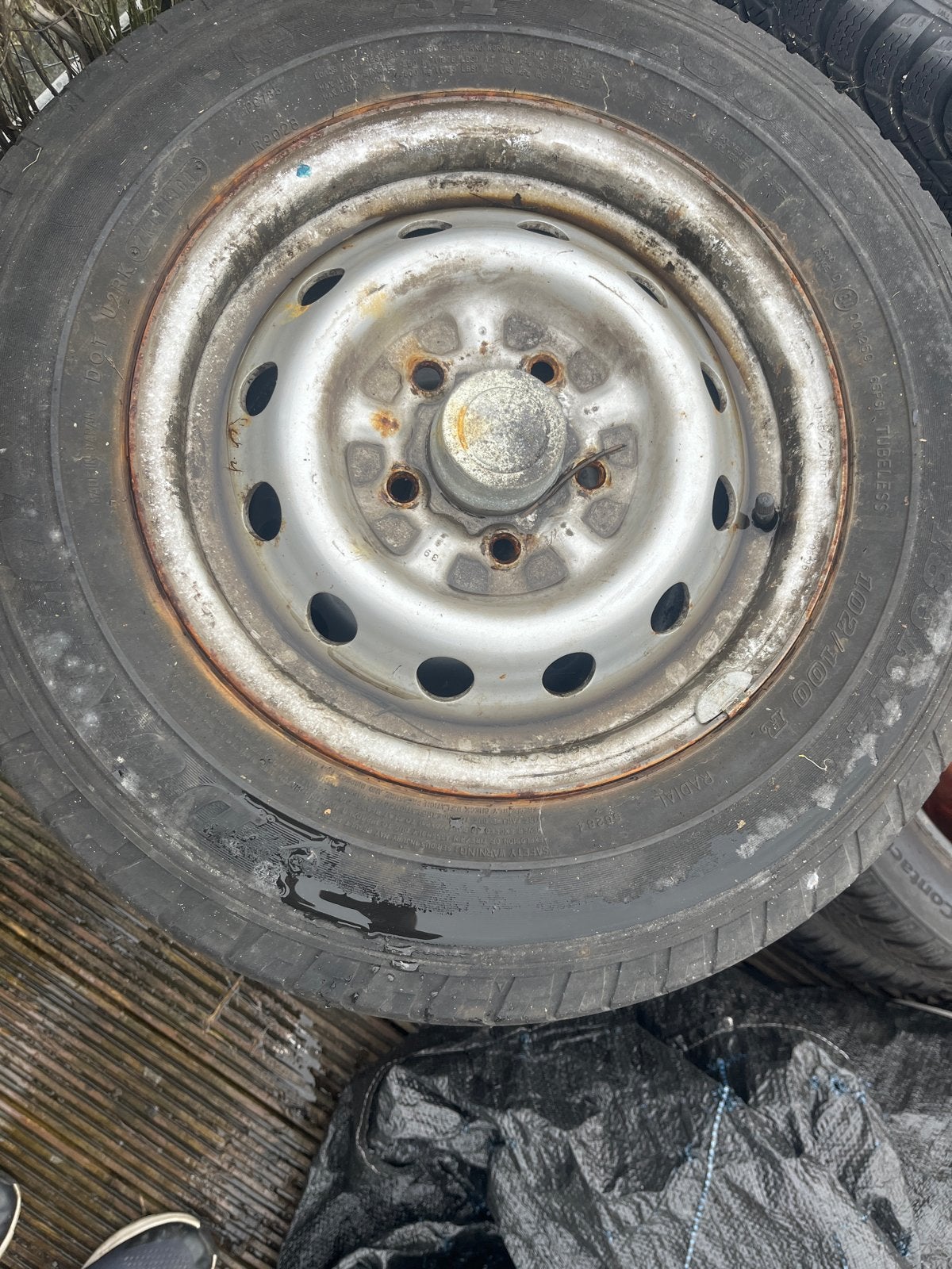Gebruikte 14 inch banden en velgen, Ophalen of Verzenden, Gebruikt
