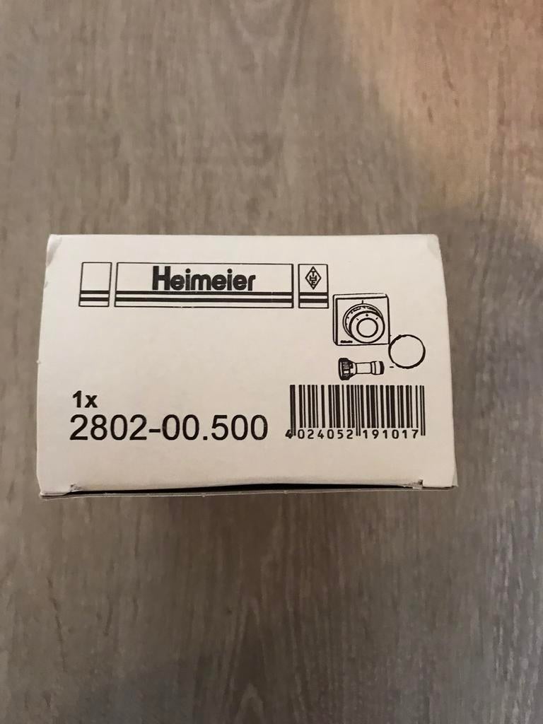 Heimeier F thermostaatkop met afstandvoeler 2m, M30 x 1,5 mm, Ophalen of Verzenden, Nieuw