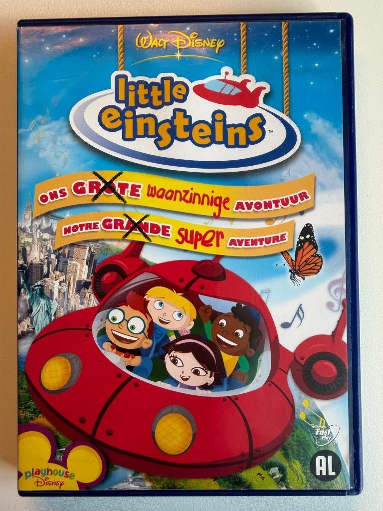 Little Einsteins - Ons Grote Waanzinnige Avontuur DVD | Acti, Alle leeftijden, Ophalen of Verzenden, Zo goed als nieuw, Amerikaans