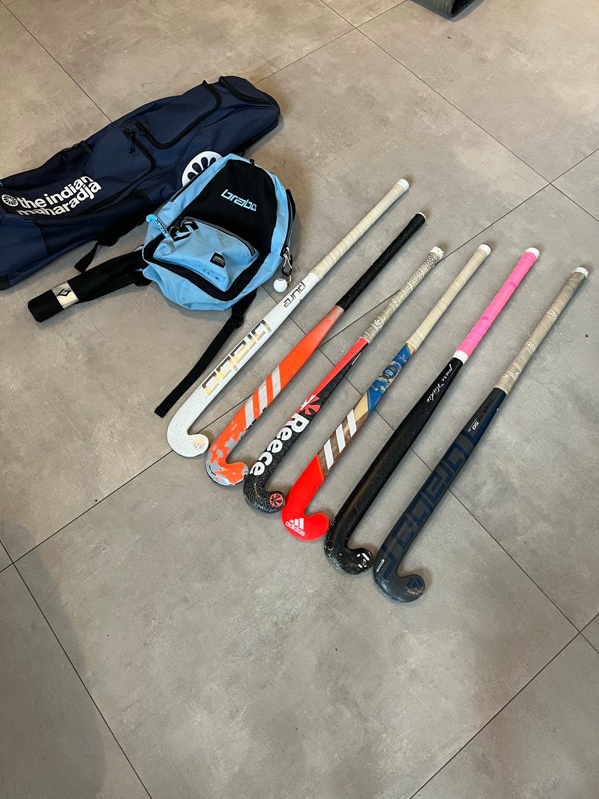Hockeysticks, tas en handschoen (ook los te koop), Sport en Fitness, Ophalen of Verzenden, Gebruikt, Stick