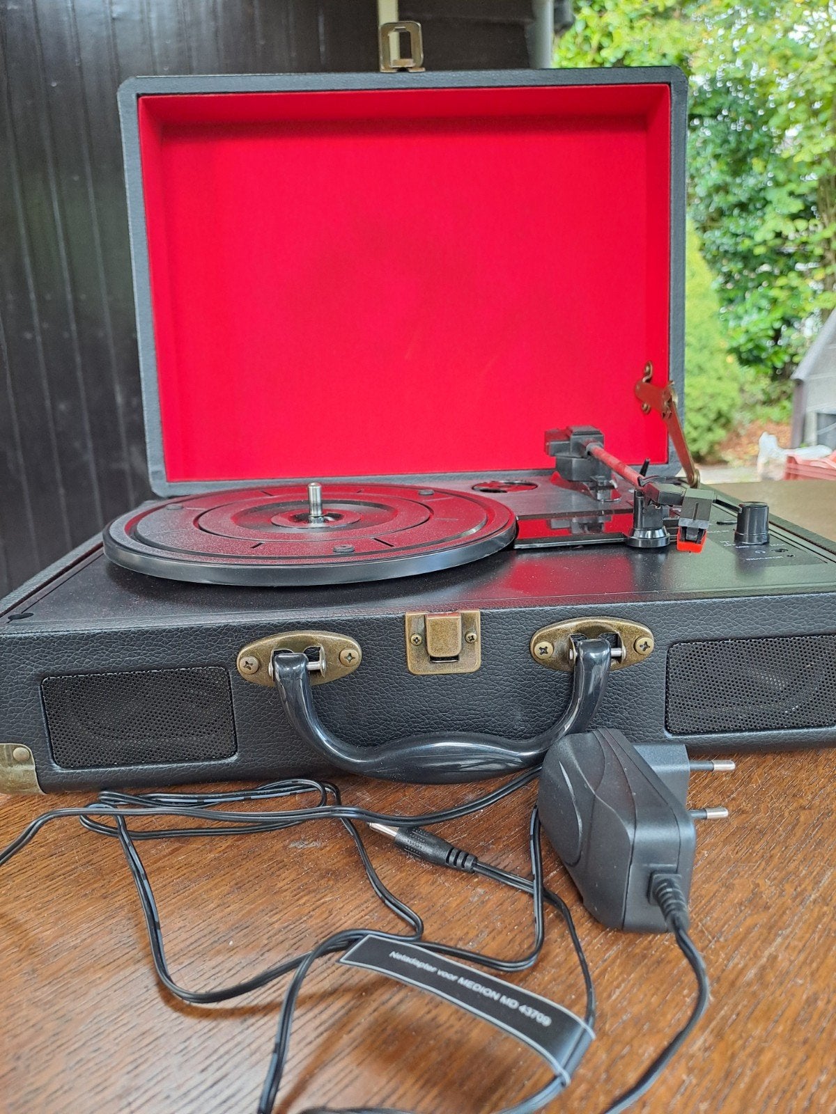 Medion MD 43709 Draagbare USB Platenspeler, Ophalen of Verzenden