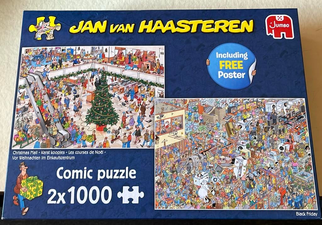 Jan van Haasteren, Hobby en Vrije tijd, Denksport en Puzzels, Ophalen of Verzenden, 500 t/m 1500 stukjes, Zo goed als nieuw