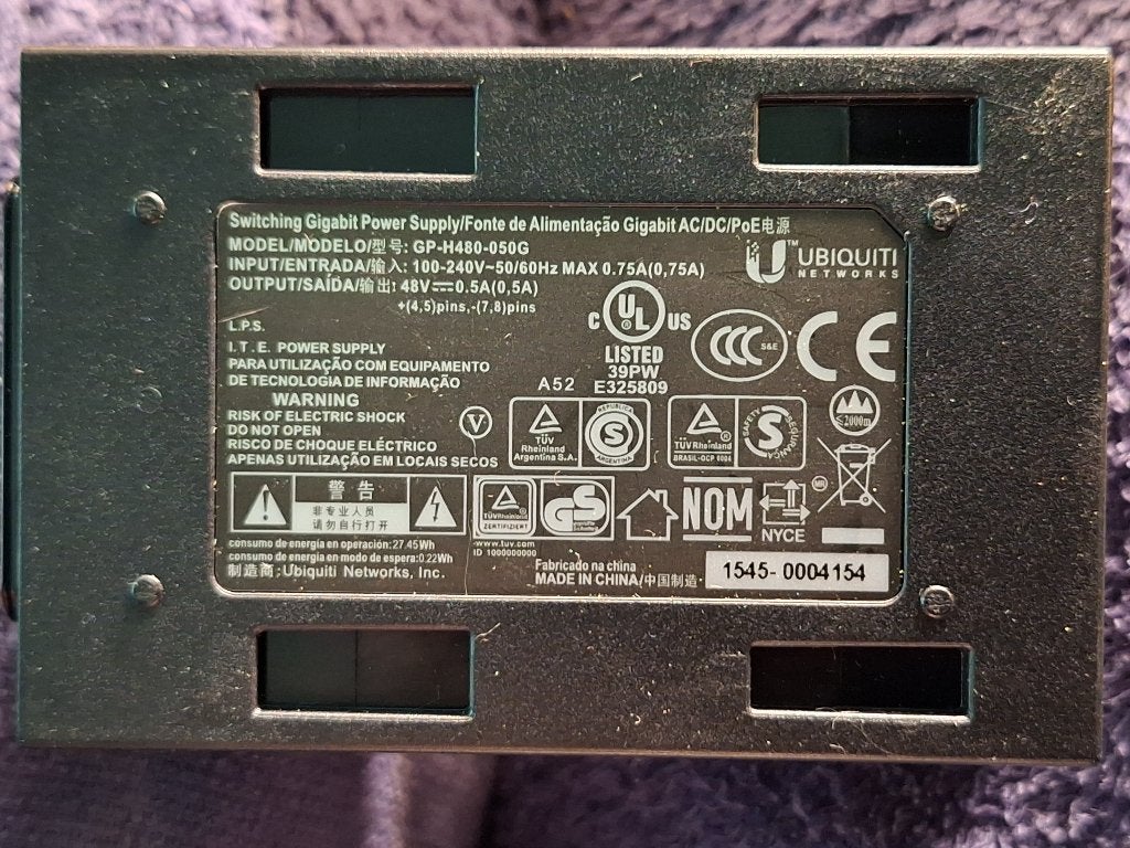 Power over Ethernet voeding, Ophalen of Verzenden, Nieuw