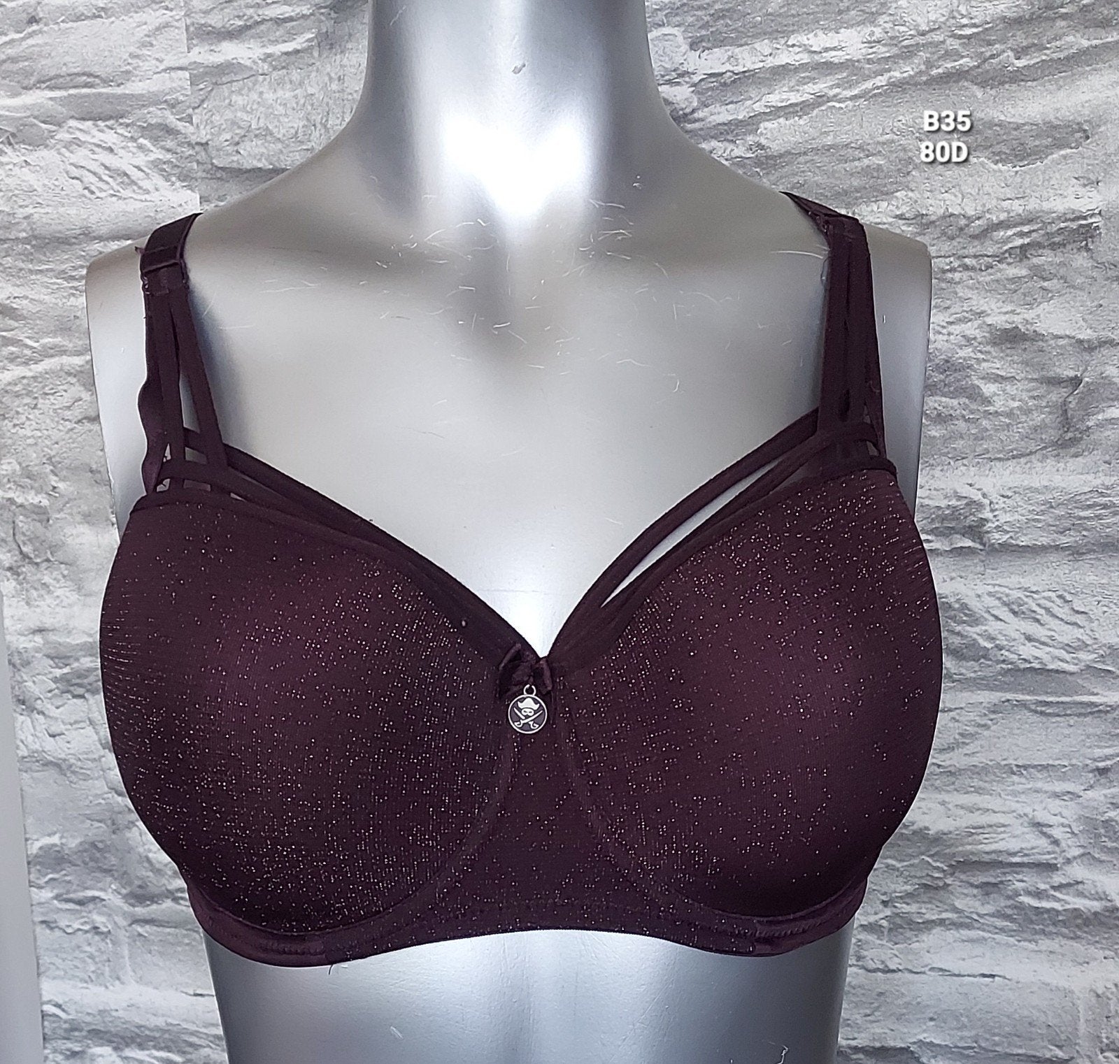 Marlies Dekkers "Dame de Paris" BH - 80D, Marlies Dekkers, Ophalen of Verzenden, Paars, BH