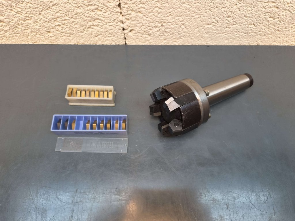 Morse Conus 4 / MC4 Freeskop 63mm + extra wisselplaten, Niet ingevuld, Niet ingevuld, Ophalen of Verzenden, Zo goed als nieuw