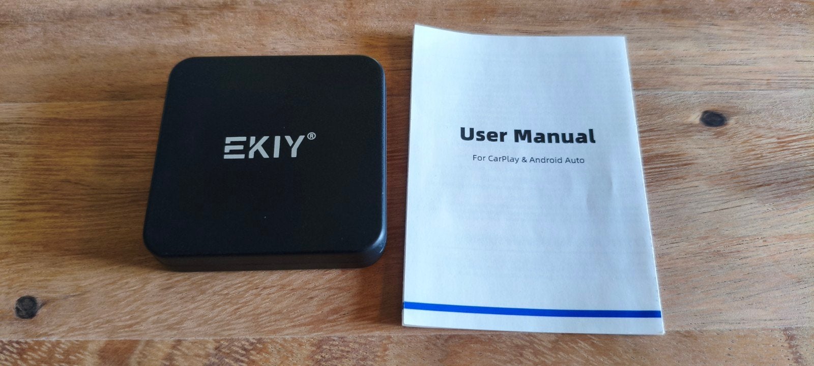 EKIY CarPlay & Android Auto Adapter - Zo goed als nieuw, Ophalen of Verzenden, Zo goed als nieuw