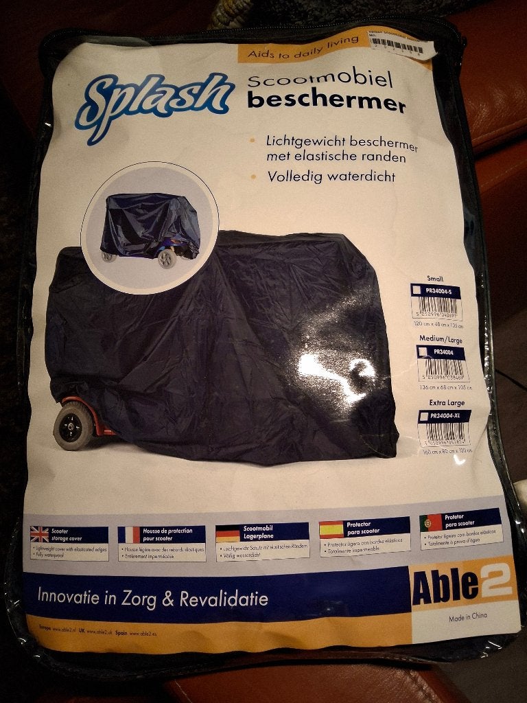 Scootmobiel beschermer  maat M/L, Ophalen, Nieuw
