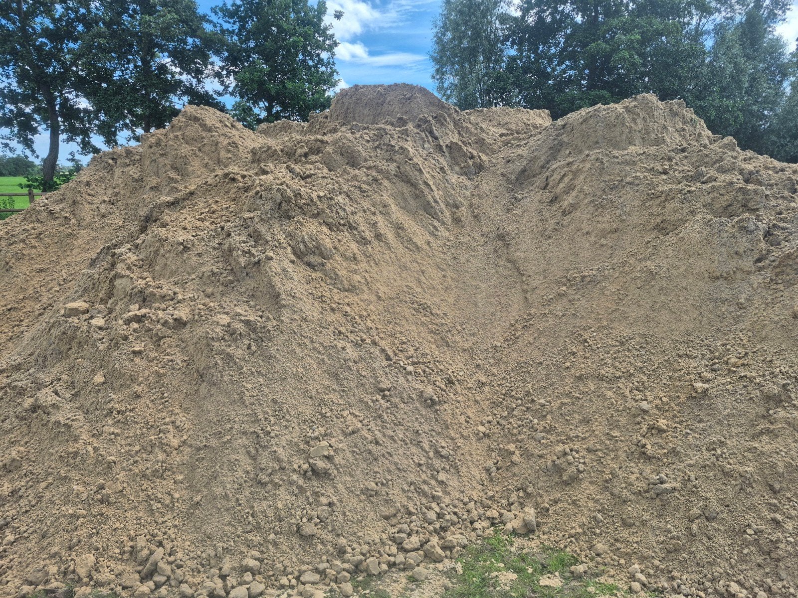 Woudzand/paardenbak zand, Tuin en Terras, Ophalen