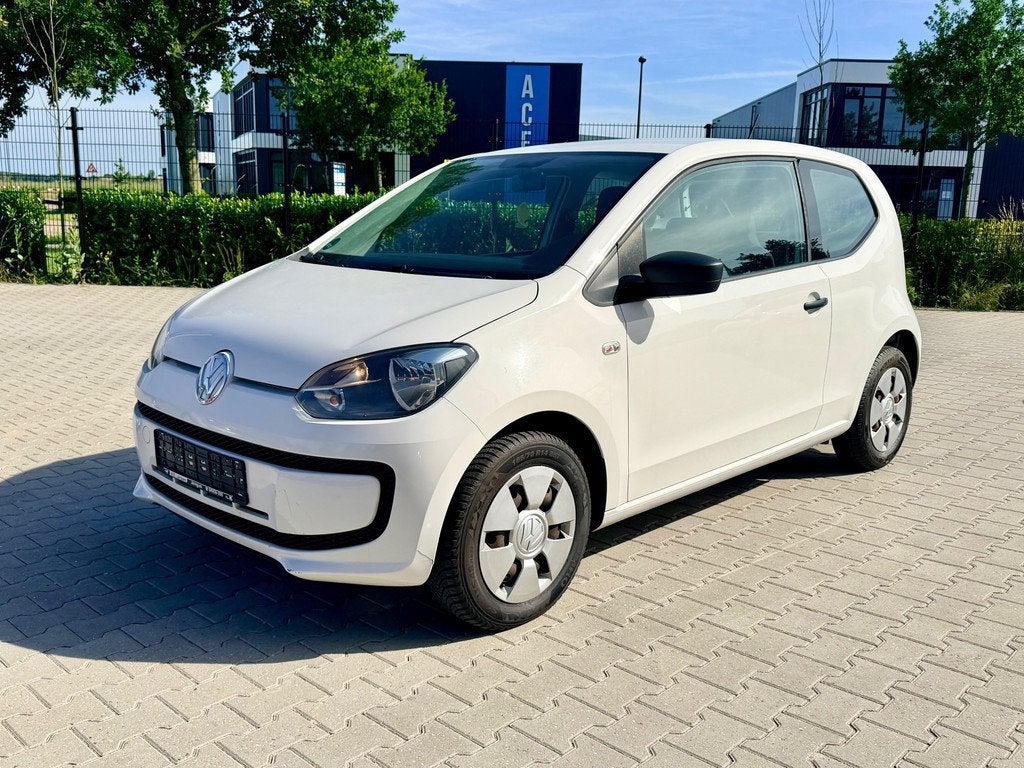 Volkswagen Up! 1.0 easy up! BlueMotion, Auto's, Stof, Gebruikt, Overige carrosserieën, Wit