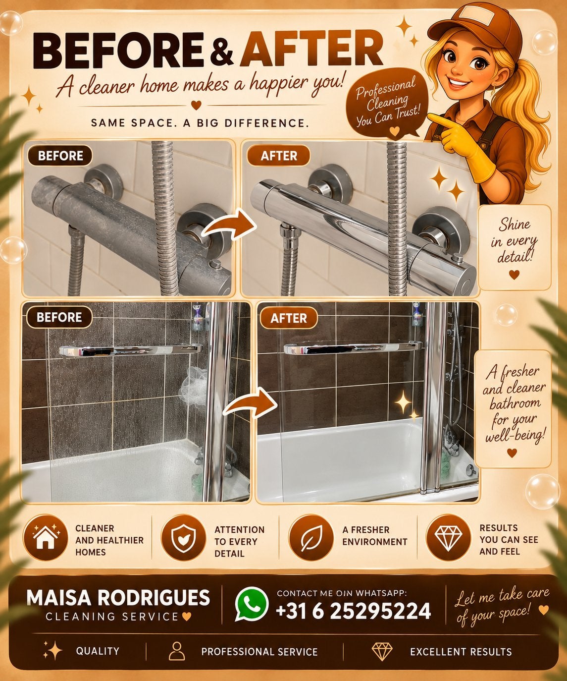 Schoonmaker Amsterdam & Hilversum | Cleaner, Schoonmaken
