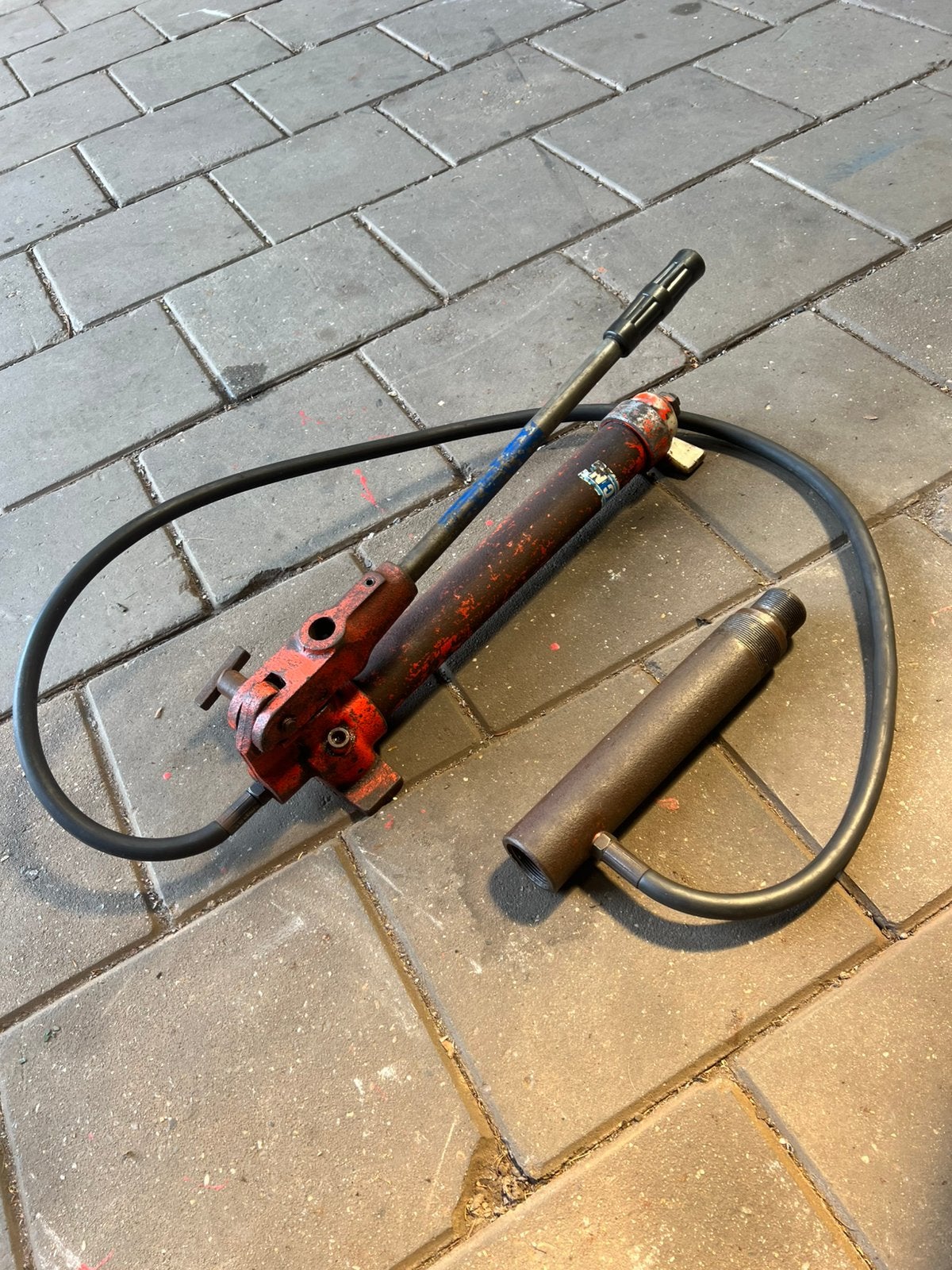 OMCN uitdeuk pers buiger werkend kwaliteit, Auto diversen, Autogereedschap, Ophalen, Zo goed als nieuw