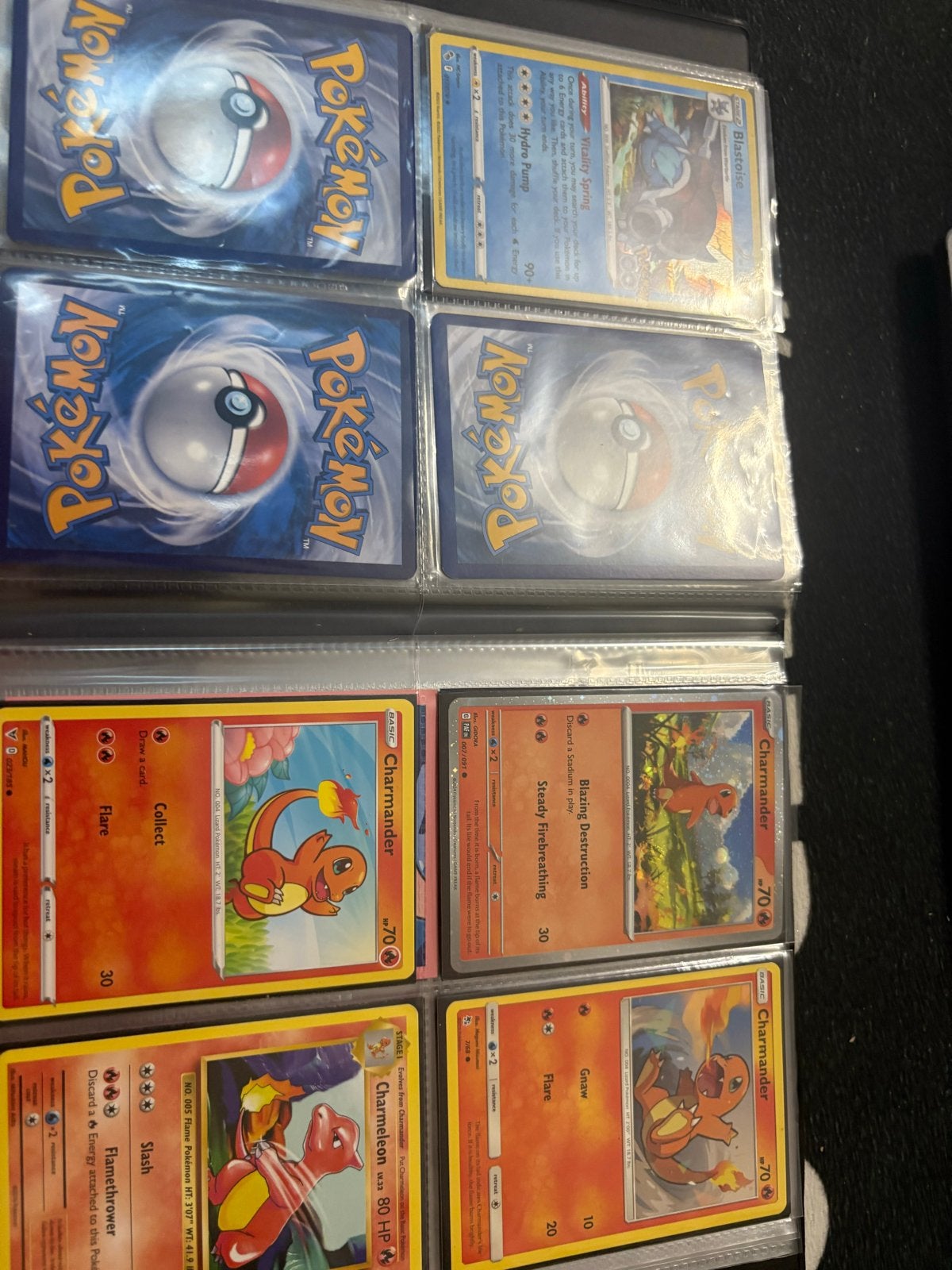 Pokémon Kaarten Verzameling - Charmander, Bulbasaur, Squirtl, Ophalen of Verzenden, Gebruikt, Meerdere kaarten