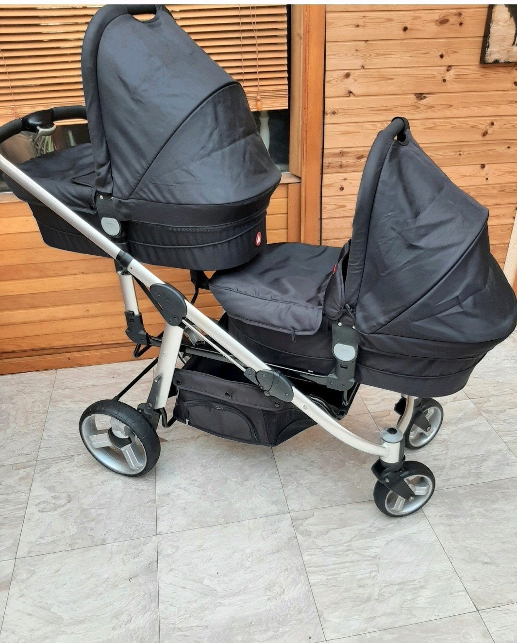 Topmark kinderwagen Tweeling Duo, Ophalen, Kinderwagen of Buggy