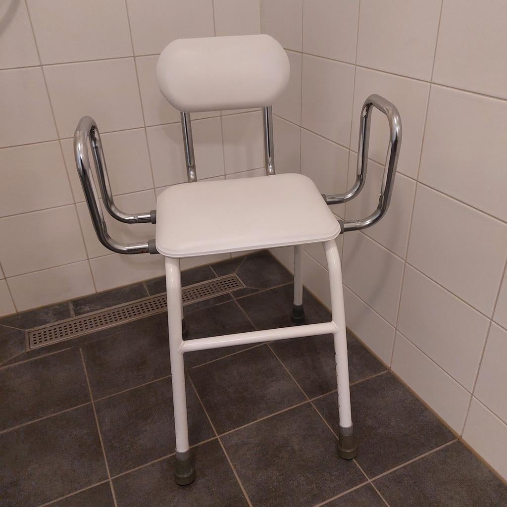 Douchestoel, Diversen, Ophalen