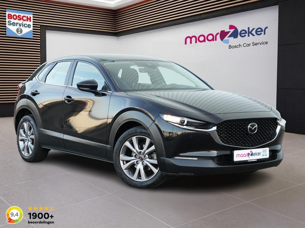 Mazda CX-30 2.0 e-SkyActiv M Hybrid ✅Stuur&Stoelverw.✅Au, Auto's, Mazda, 1998 cc, Stof, Gebruikt, Zwart