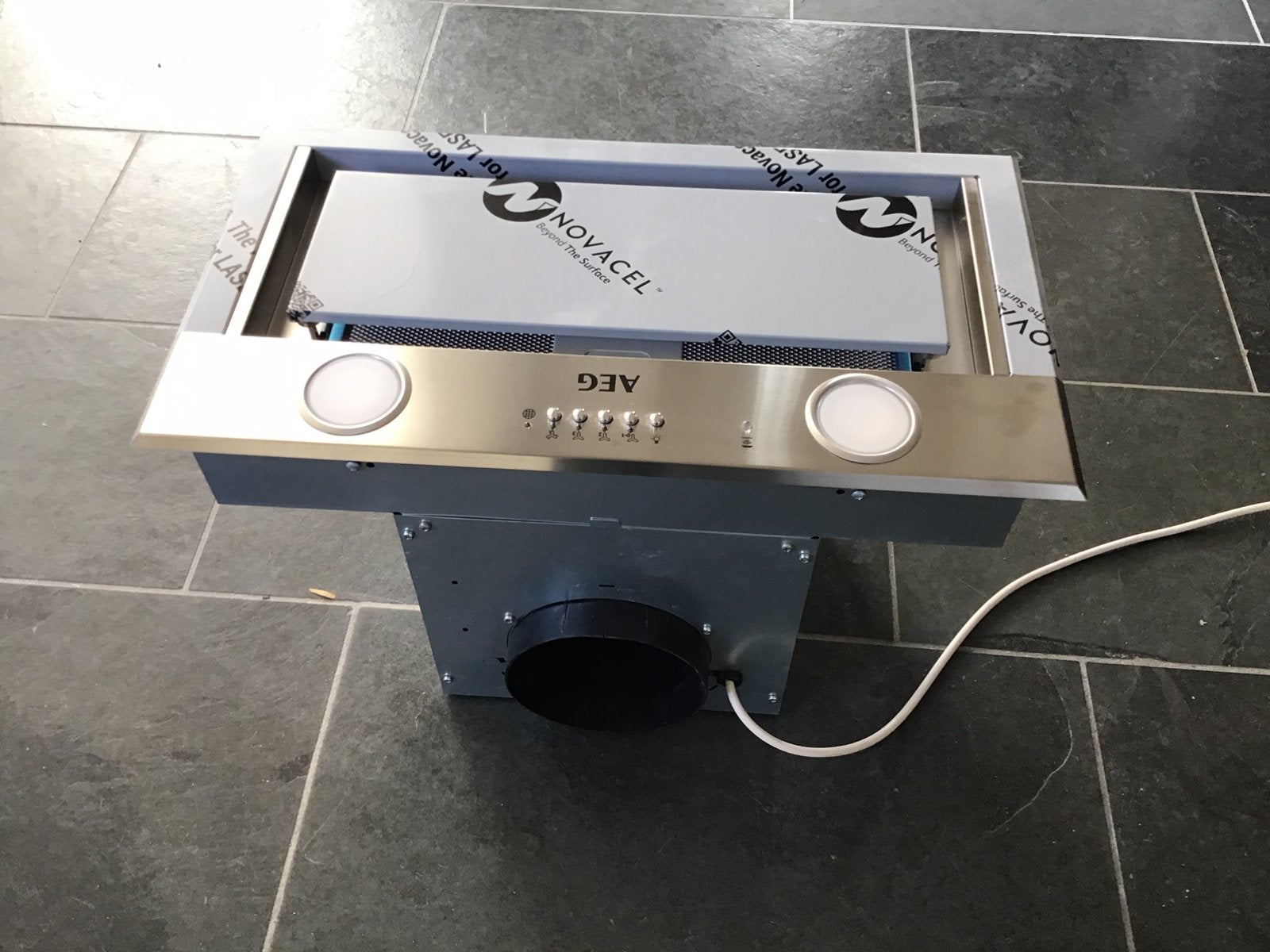 Aeg inbouw afzuigkap, Ophalen, Overige typen, Zo goed als nieuw, Inbouw