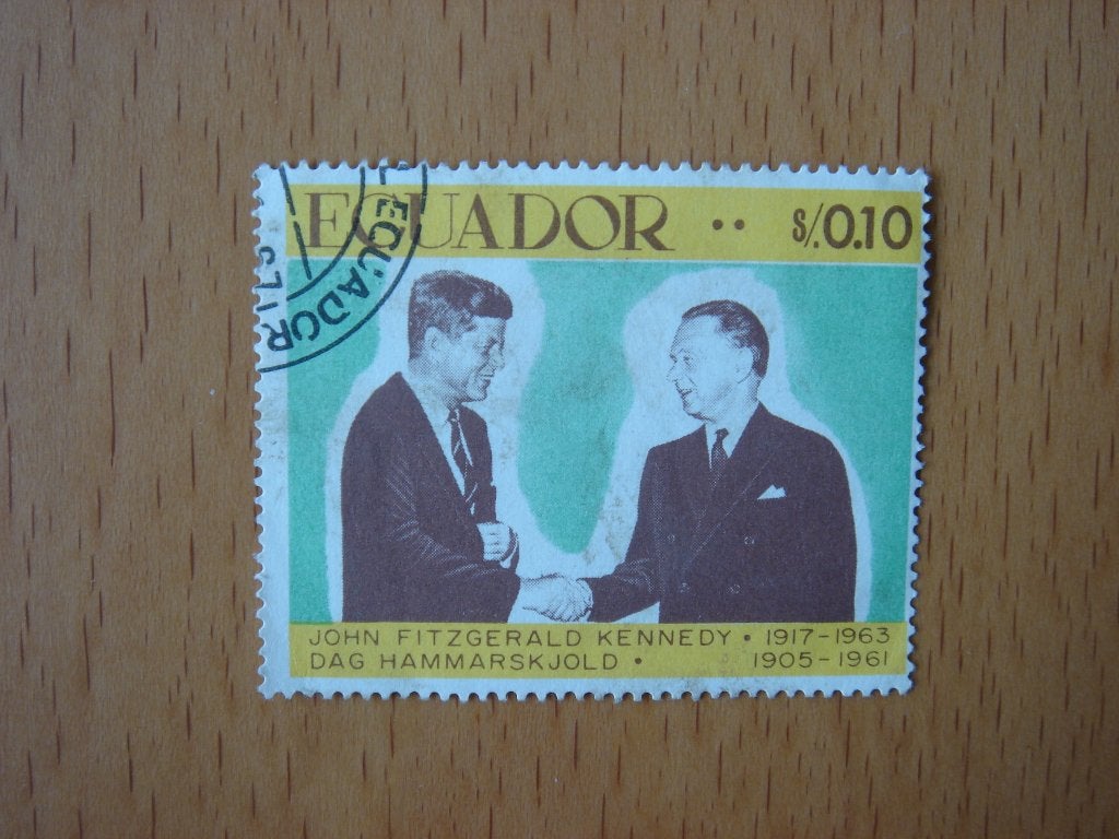 ECUADOR 1 Postzegel, Ophalen of Verzenden, Gestempeld, Zuid-Amerika