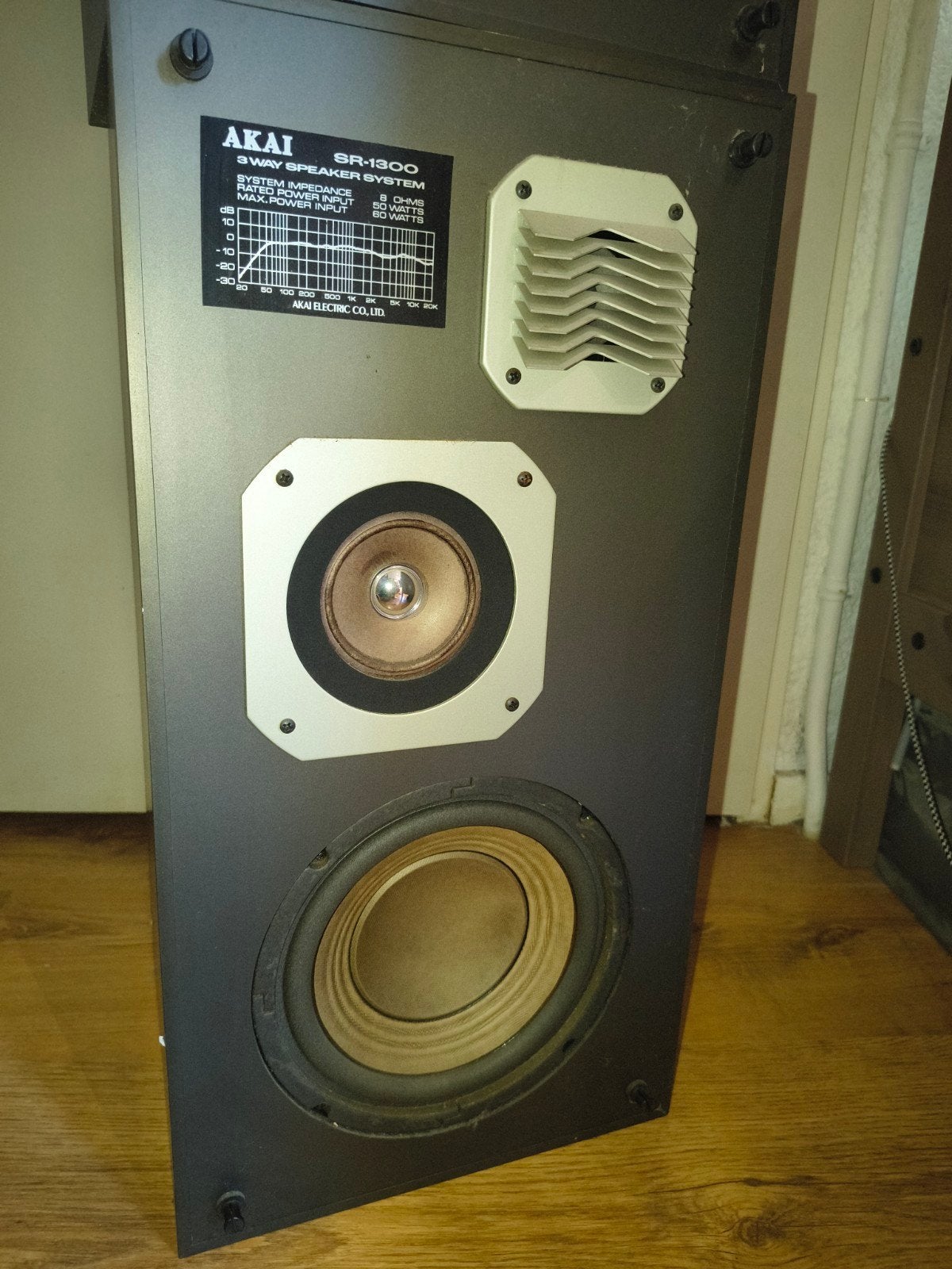 AKAI SR-1300 speakers GRATIS ONLY TODAY, Ophalen, 60 tot 120 watt, Overige merken