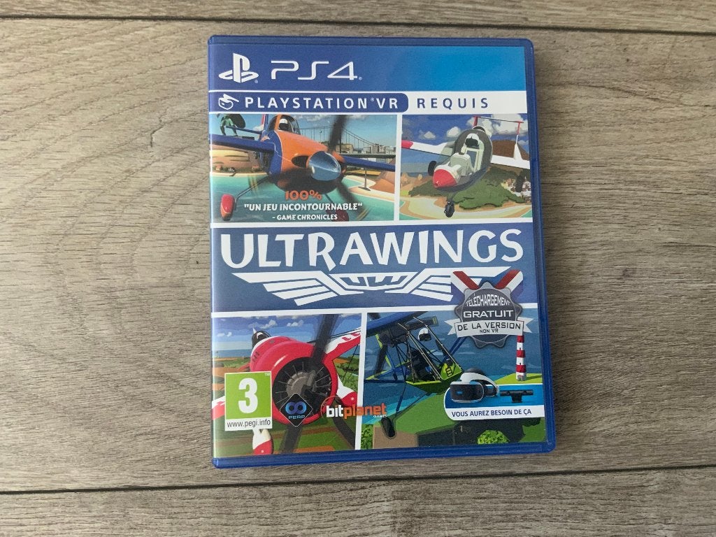 Playstation 4 - Ultrawings PS4 PSVR VR Vliegen Ultra Wings, 1 speler, Virtual Reality, Ophalen of Verzenden, Zo goed als nieuw