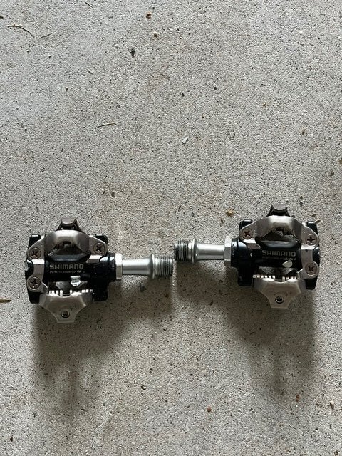 Fietspedalen (Shimano), Fietsen en Brommers, Fietsonderdelen, Ophalen, Zo goed als nieuw
