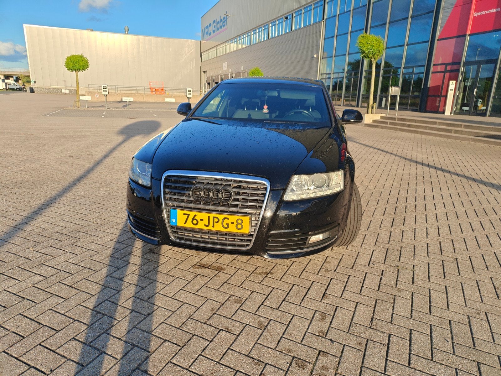 Audi A6 2.0 Tfsi 125KW AUT 2009 Zwart, Auto's, Audi, 1525 kg, 4 cilinders, 1984 cc, Zwart