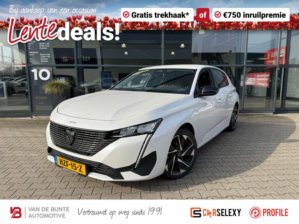 Peugeot 308 1.2 Allure Pack Business *Trekhaak*, Auto's, 12 maanden, Gebruikt, 1199 cc, Leder en Stof