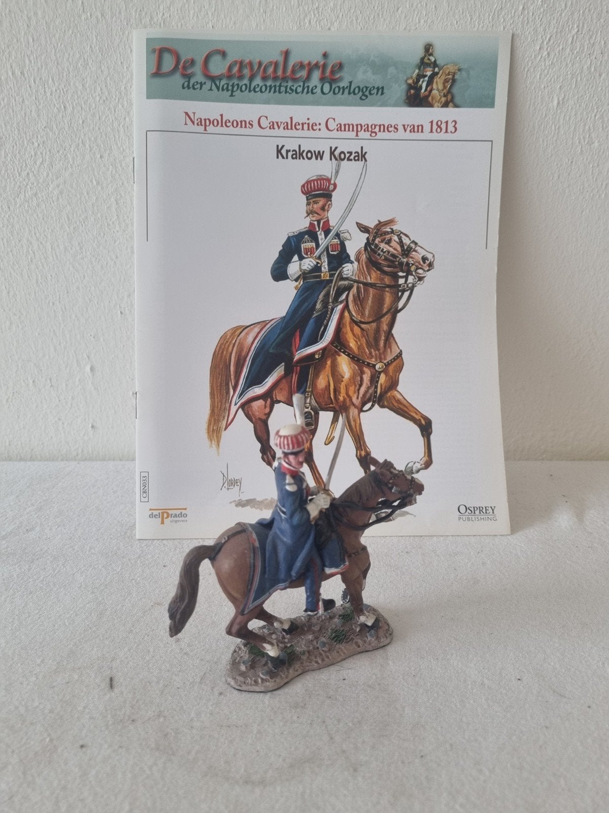 Del Prado Napoleons Cavalerie: Krakow Kozak figuur, Ophalen of Verzenden