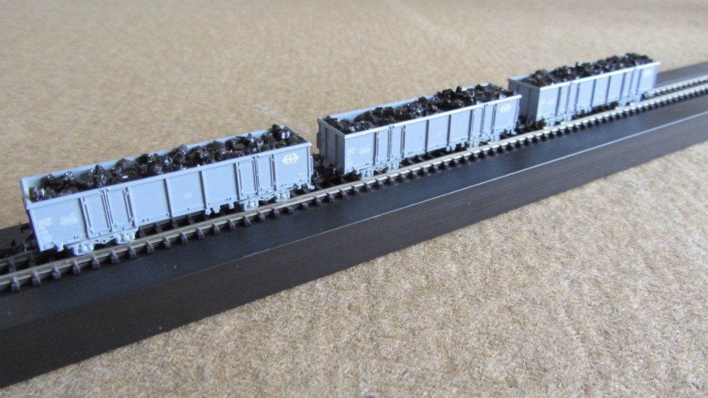 Märklin mini club : EAOS-106 goederenwagon SBB-CFF - 8651, Gebruikt, Gelijkstroom, Wagon, Ophalen of Verzenden
