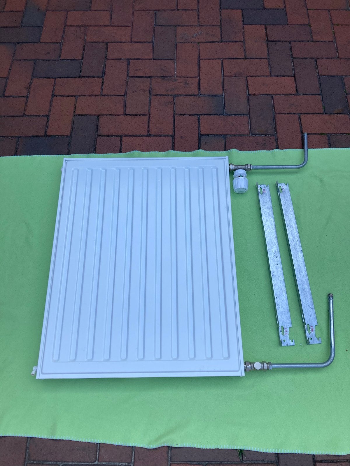 Radson Radiator Type 11 - 75x60cm met thermostaatkraan, Ophalen, 30 tot 80 cm, Gebruikt, Radiator