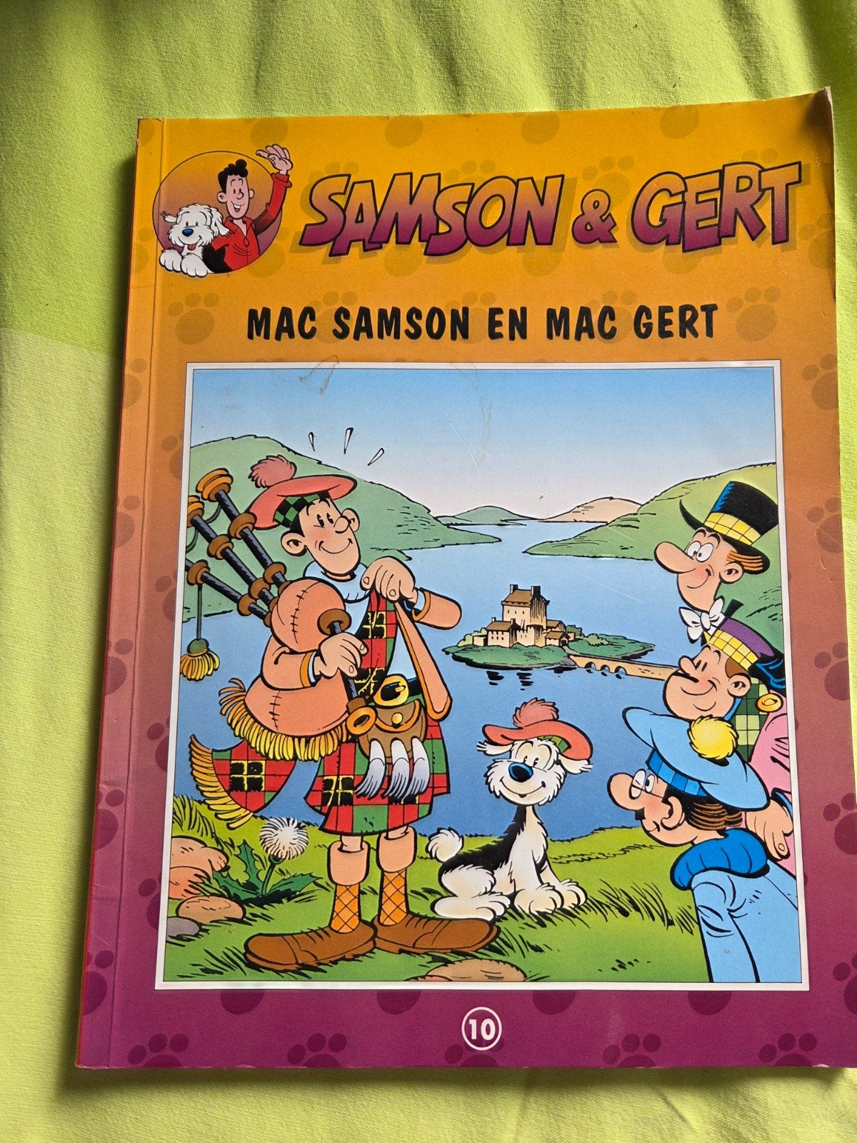 Samson & Gert - Mac Samson en Mac Gert (Stripboek), Boeken, Eén stripboek, Ophalen of Verzenden, Gelezen, Danny Verbiest, Gert Verhulst, Hans Bourlon