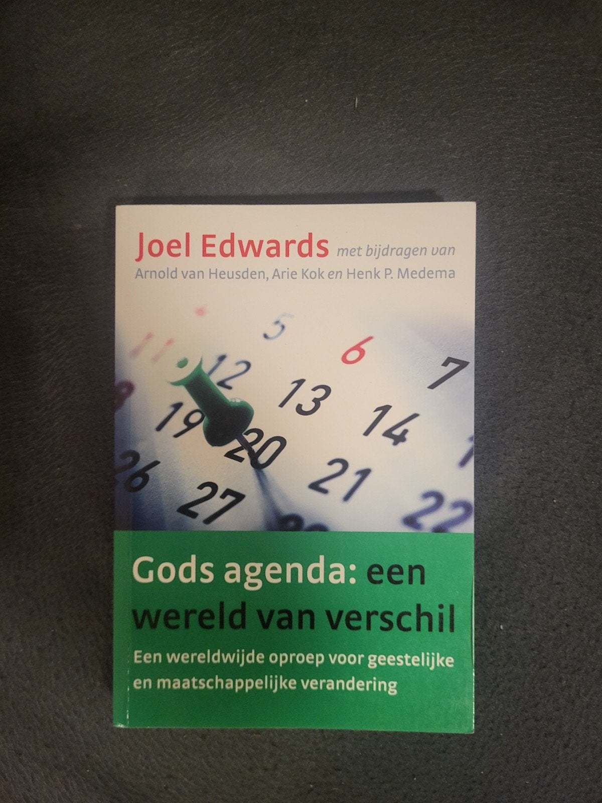 Gods agenda: een wereld van verschil - Joel Edwards, Ophalen of Verzenden, Gelezen, Joel Edwards, Arnold van Heusden, Arie Kok, Henk P. Medema