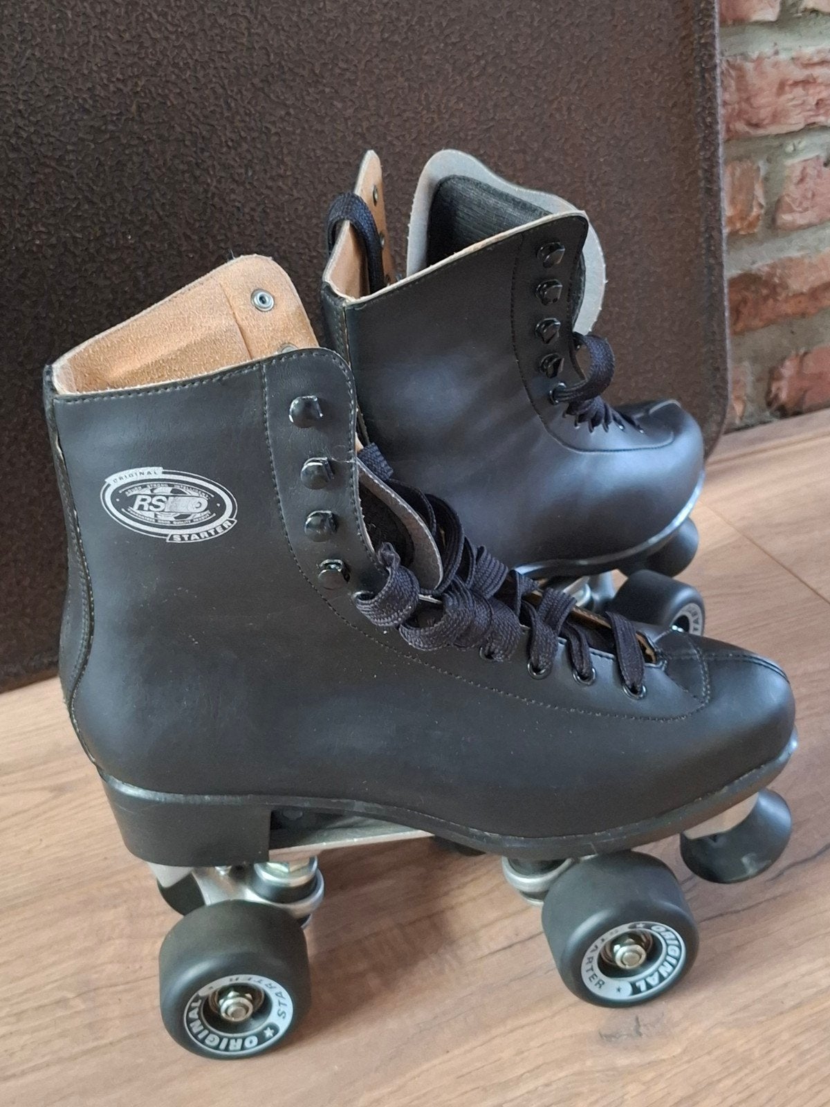 RSI starter skates rolschaatsen. mt 41 leer., Overige merken, Overige typen, Ophalen of Verzenden, Zo goed als nieuw