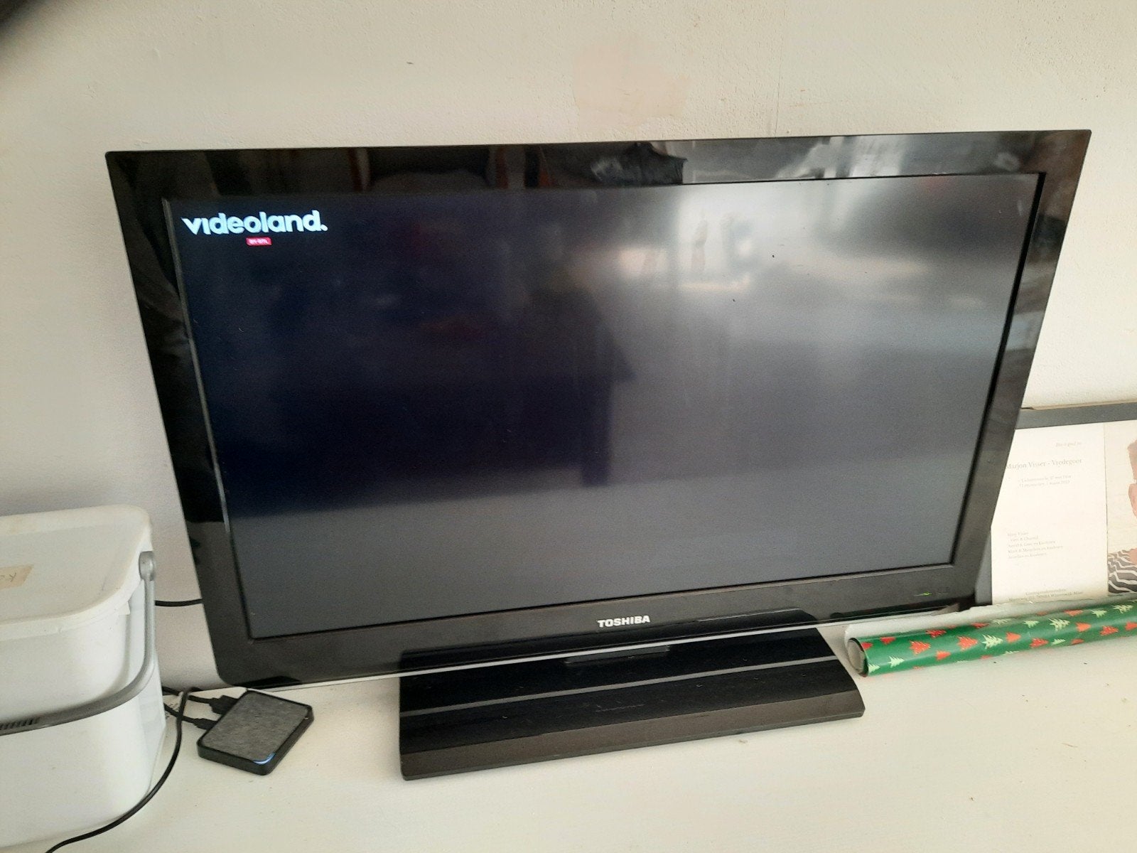 Toshiba TV 32 inch met afstandsbediening - Goede staat, Audio, Tv en Foto, Ophalen, Toshiba, LCD, 80 tot 100 cm
